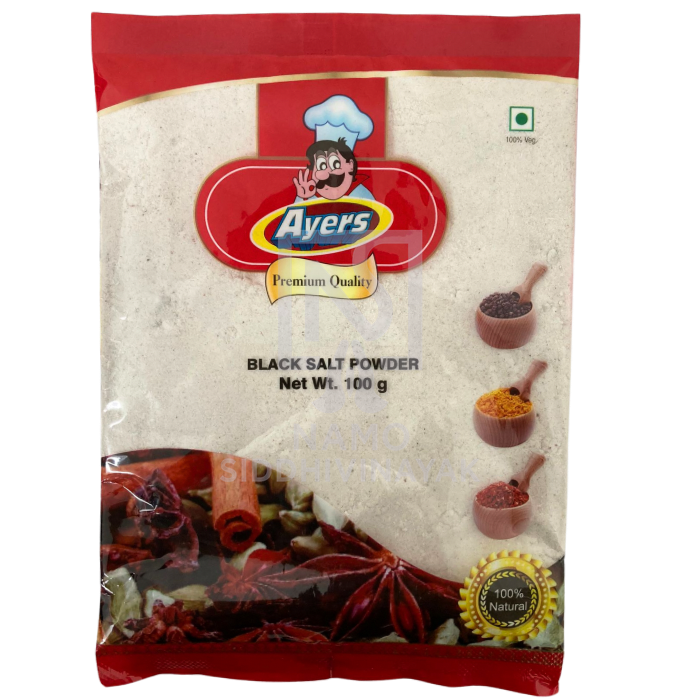 ayers black salt powder 100gm