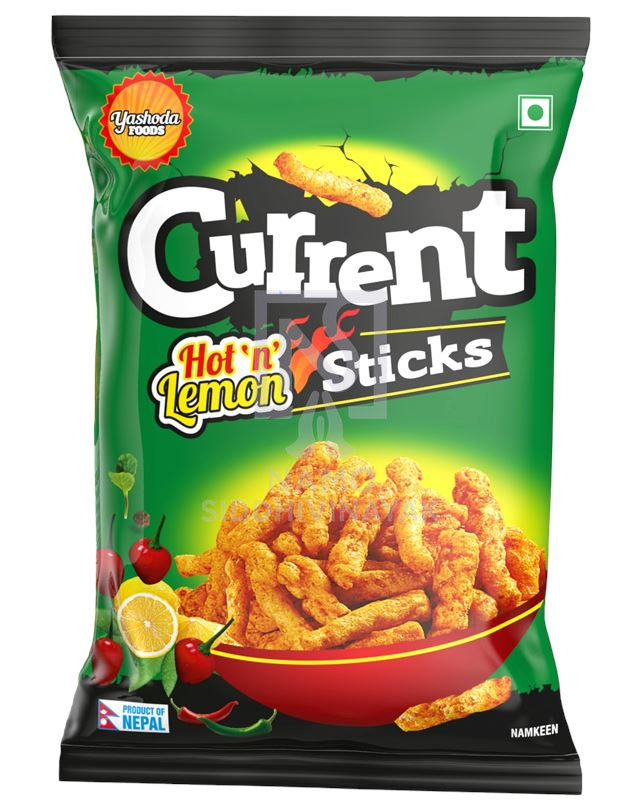 Current Hot N Lemon Sticks 80gm