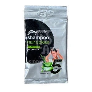 Godrej Shampoo Hair Color Natural Black 1each