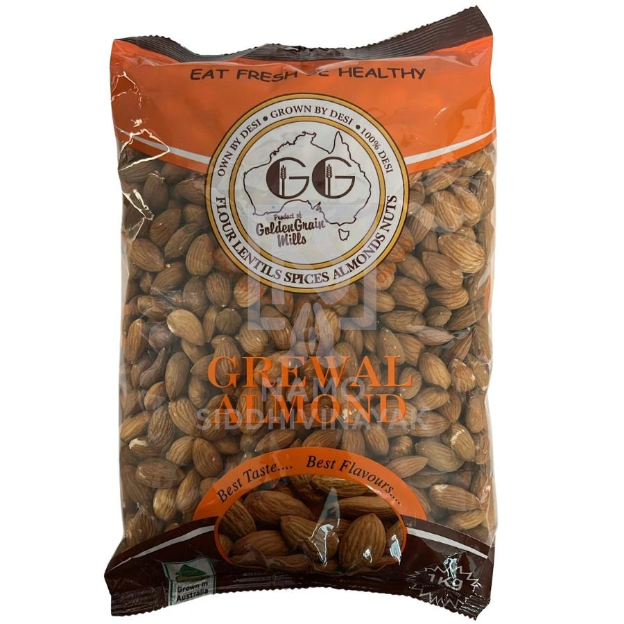 Grewal Almonds Whole 1kg
