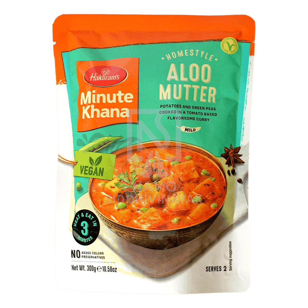 haldirams aloo mutter 300gm