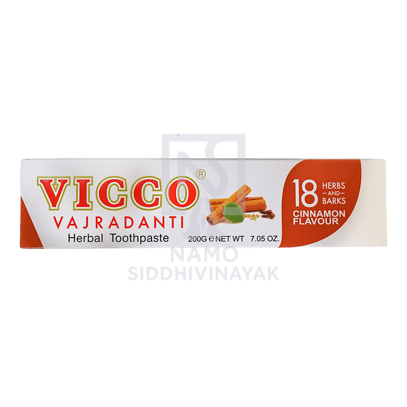 vicco vajradanti cinnamon toothpaste 200gm