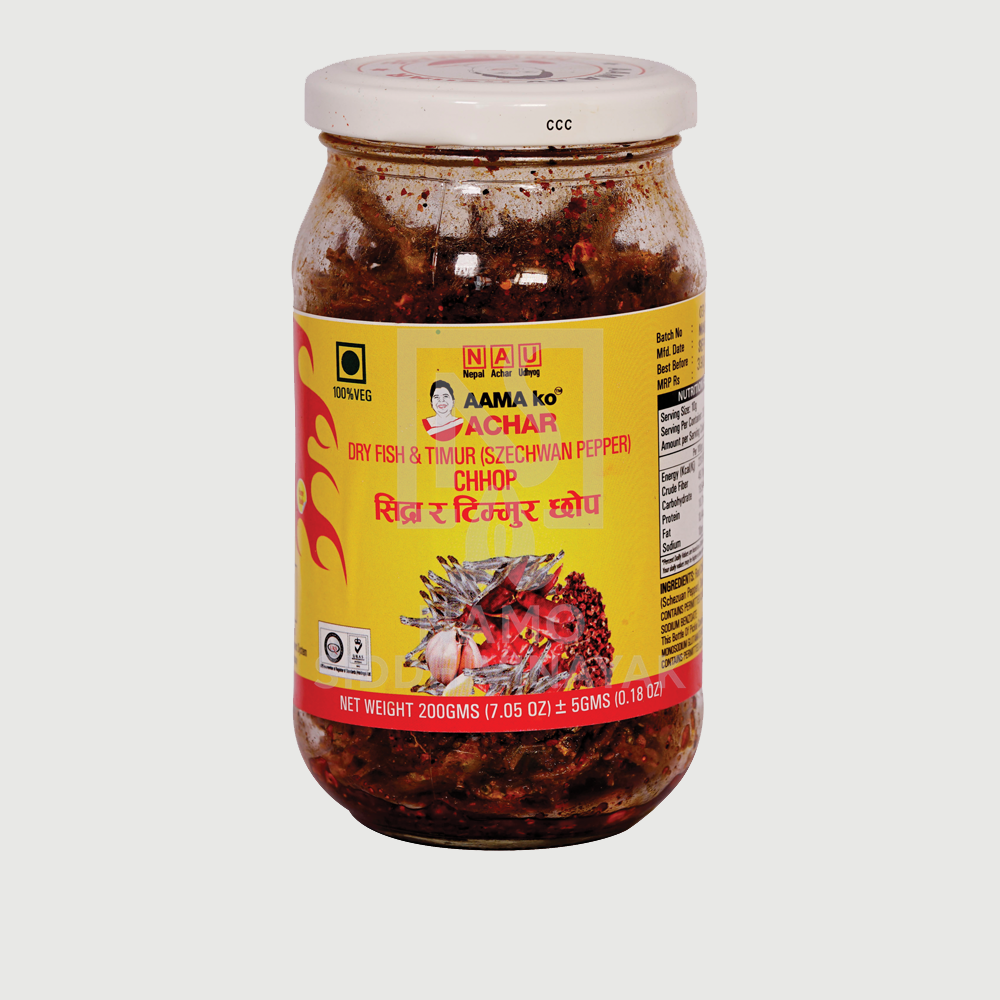 aama ka achar ka achar dry fish 200gm