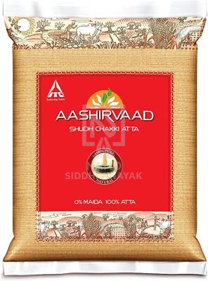 Aashirwad Whole Weather Flour 10kg