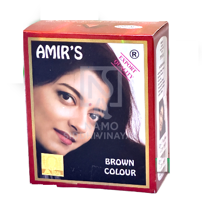 Amir Amir Color Brown 6each