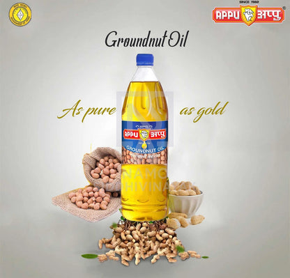 Appu Groundnut Oil 1lt