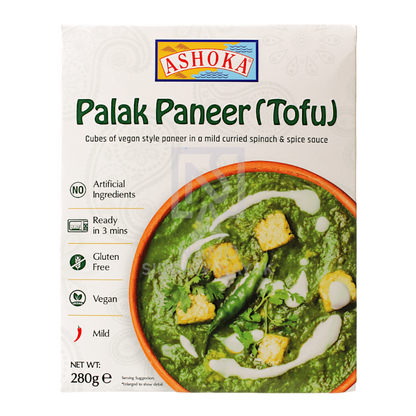 ashoka palak paneer rte 280gm