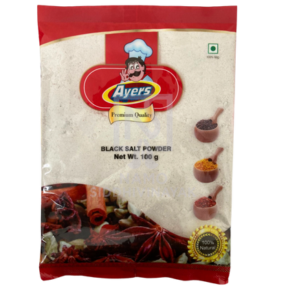 ayers black salt powder 100gm