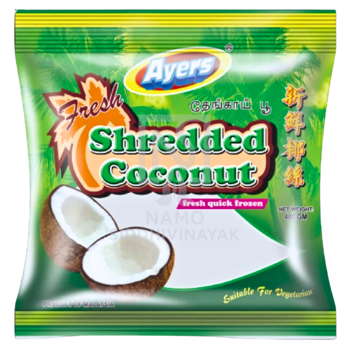 ayers shredded coconut 400gm