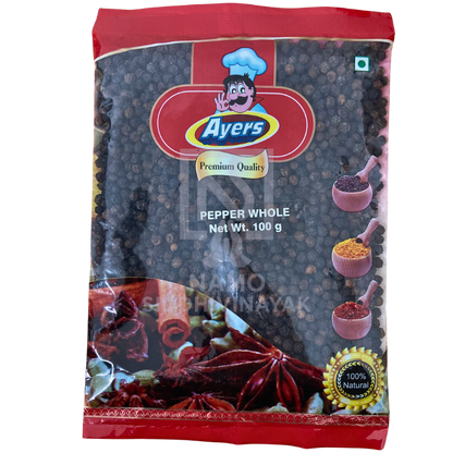 ayers whole pepper 100gm