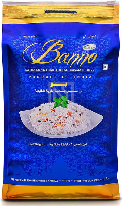 banno extra long traditional basmati 5kg