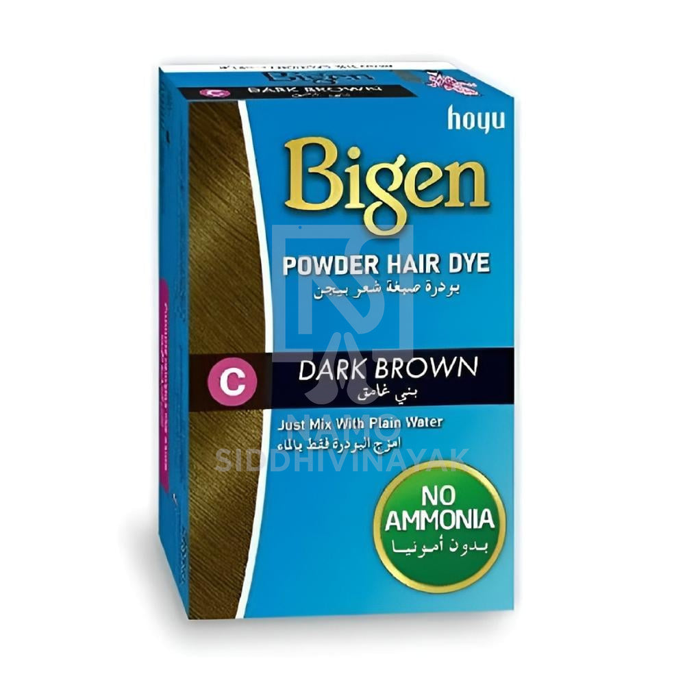 bigen hair color dark brown 6gm