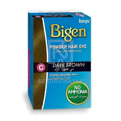bigen hair color dark brown 6gm