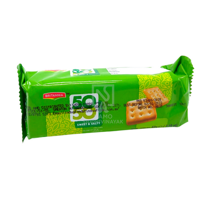 britannia fifty fifty sweet n salty 62gm