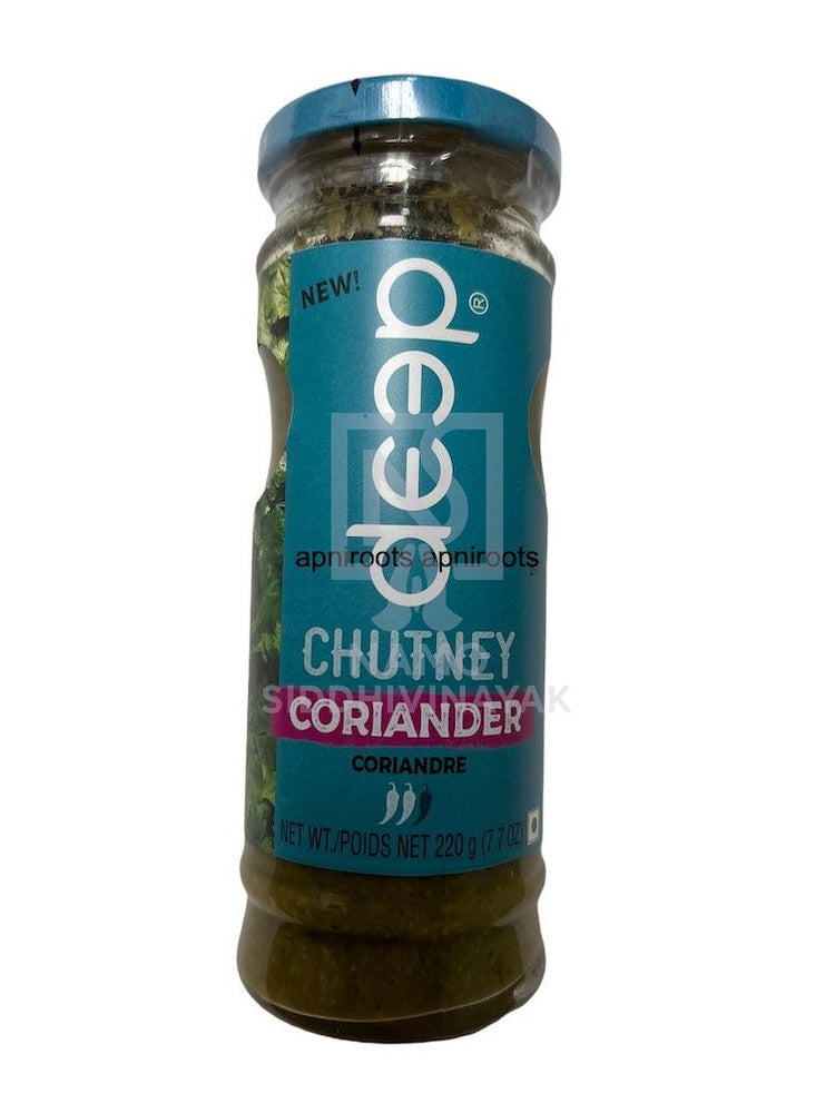 deep coriander chutney 220gm