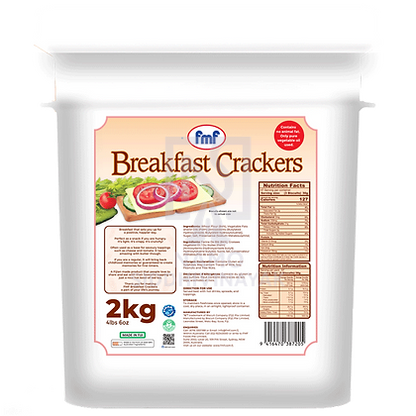 fmf breakfast crackers 2kg
