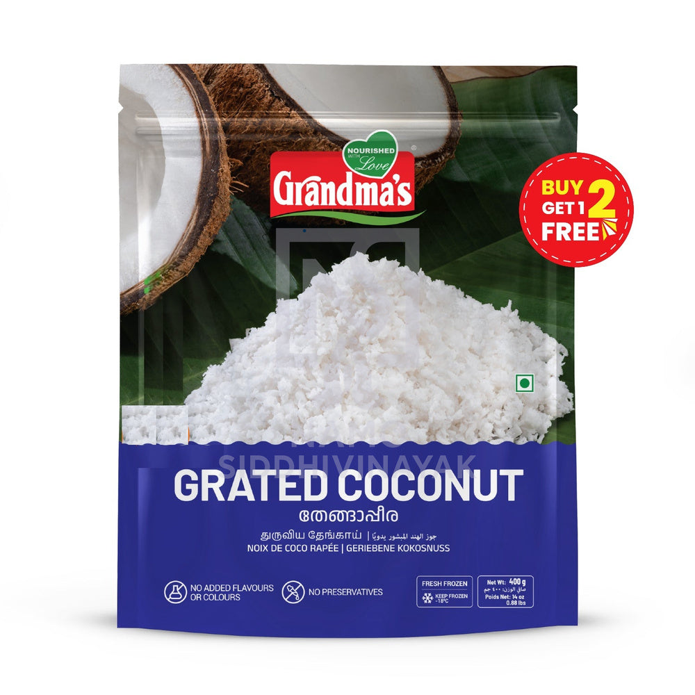 grandma Grated coconut 400gm
