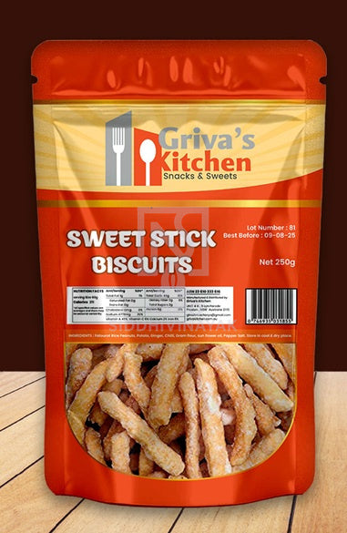 griva kitchen sweet stick biscuit 200gm