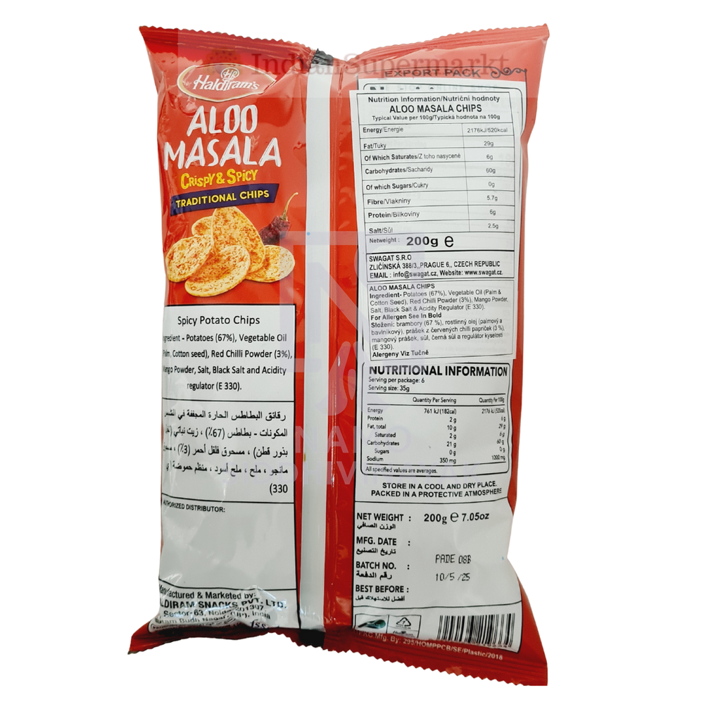 haldirams aloo masala 200gm