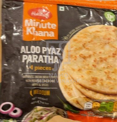 haldirams aloo pyaz prantha 4pcs