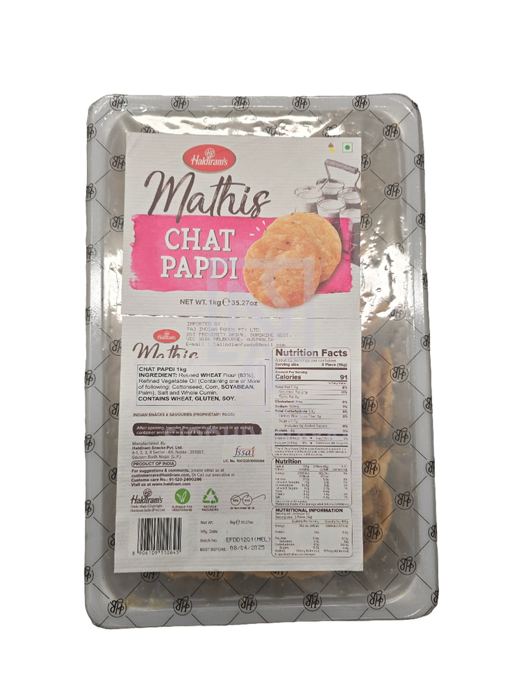 haldirams chat papdi 1kg