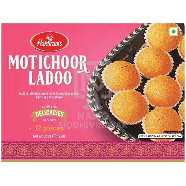 haldirams motichoor ladoo 360gm