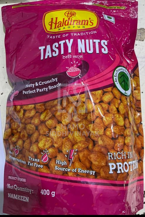 haldirams tasty nuts 400gm