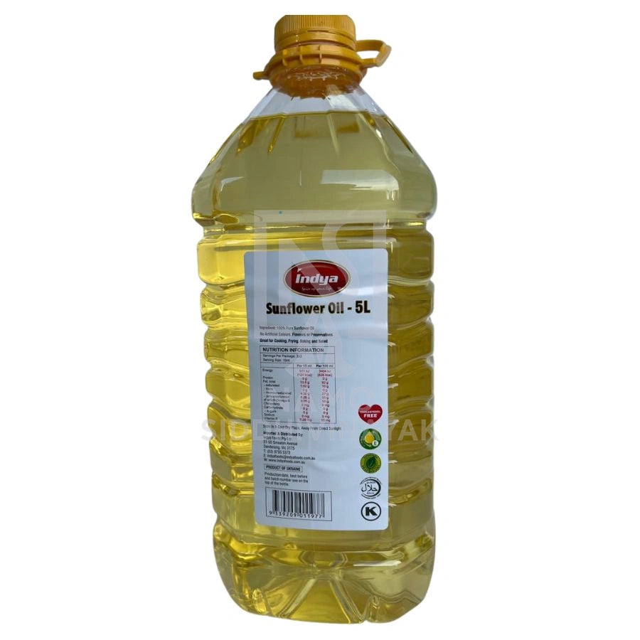 Indya Sunflower Oil 5lt