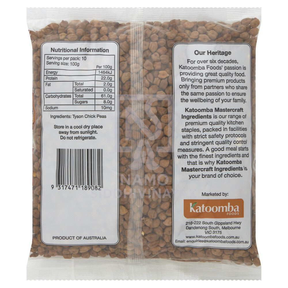 katoomba chick peas tyson 1kg