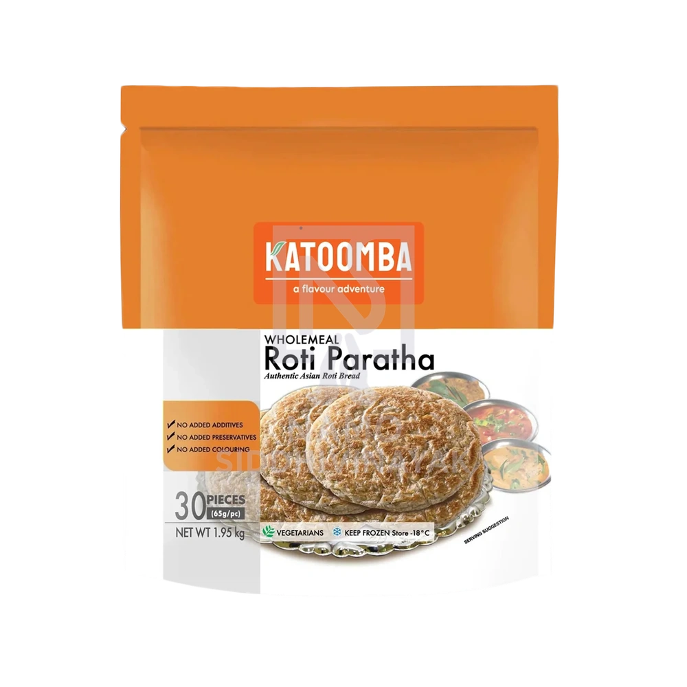 katoomba wholemeal roti paratha 30pcs