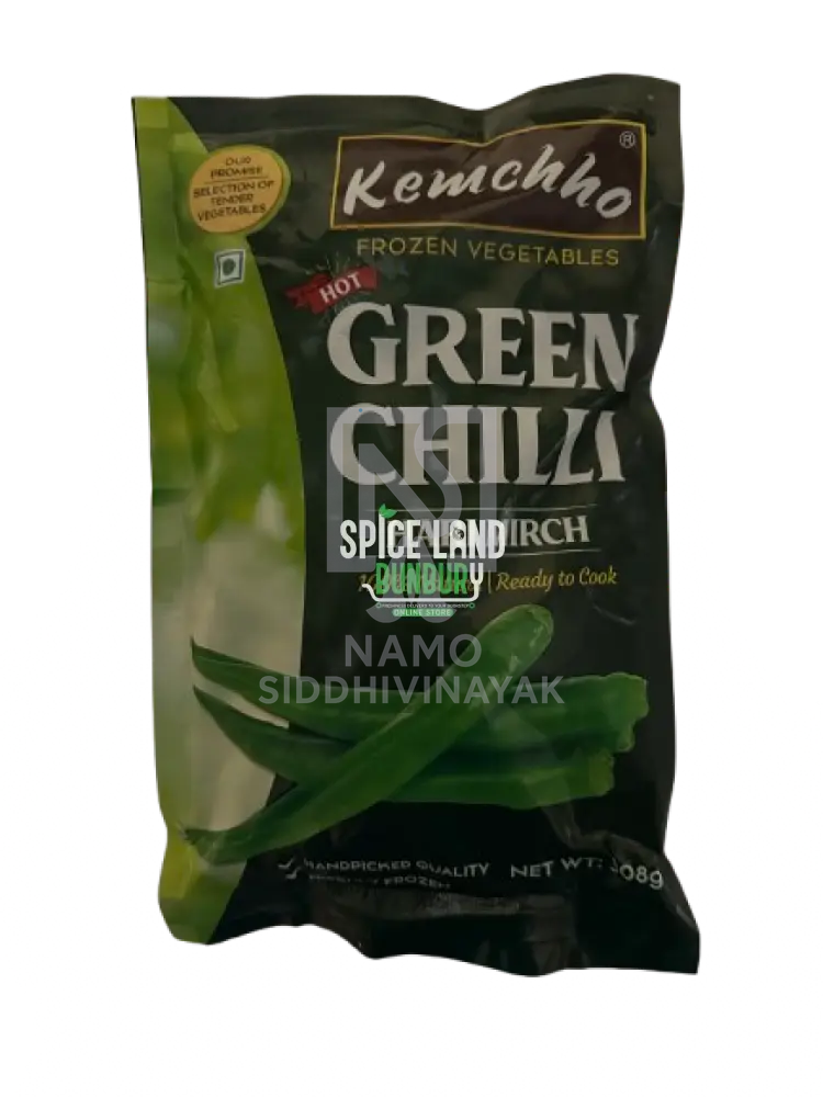 kemcho hot green chilli 308gm