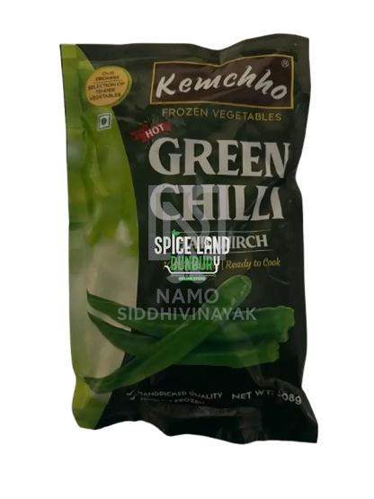 kemcho hot green chilli 308gm