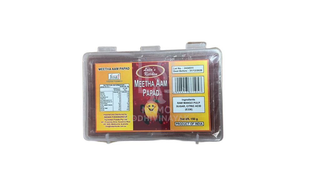 latas kitchen aam papad meetha 150gm