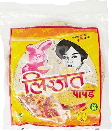 Lijjat Jeera Papad 150gm