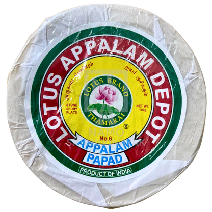 lotus papad 100gm