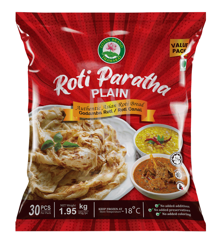 lotus roti paratha 30pcs