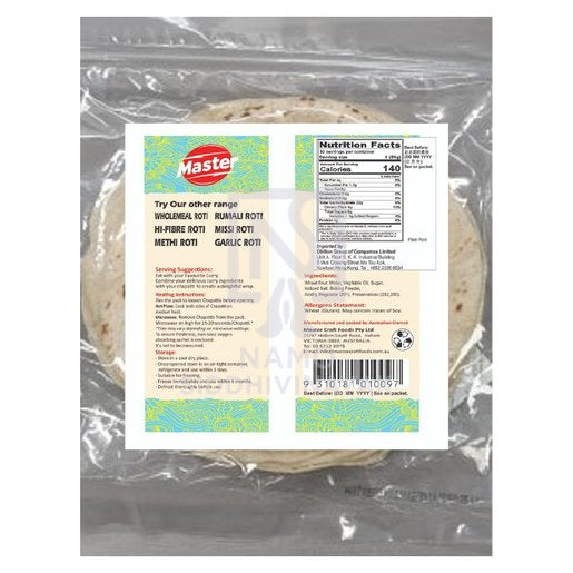 master plain roti 500gm