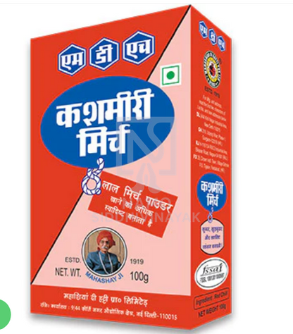 mdh kashmiri mirch powder 100gm