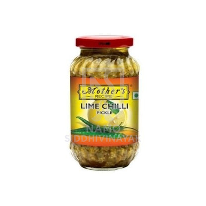 mothers lime chilli pickle 500gm
