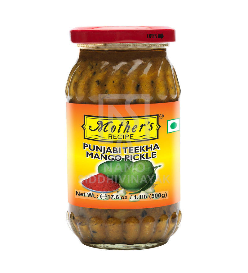 mothers punjabi teekha mango pickle 500gm