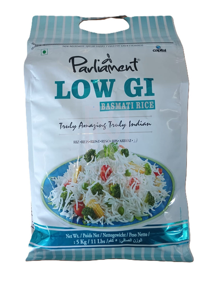 parliament low gi basmati 5kg