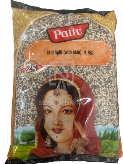 pattu urid split blk 4kg