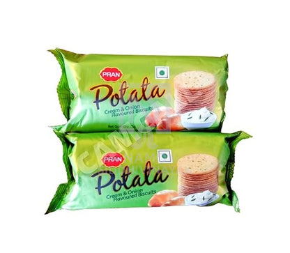 pran potato biscuit 75gm