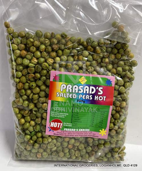 prasad salted peas hot 300gm
