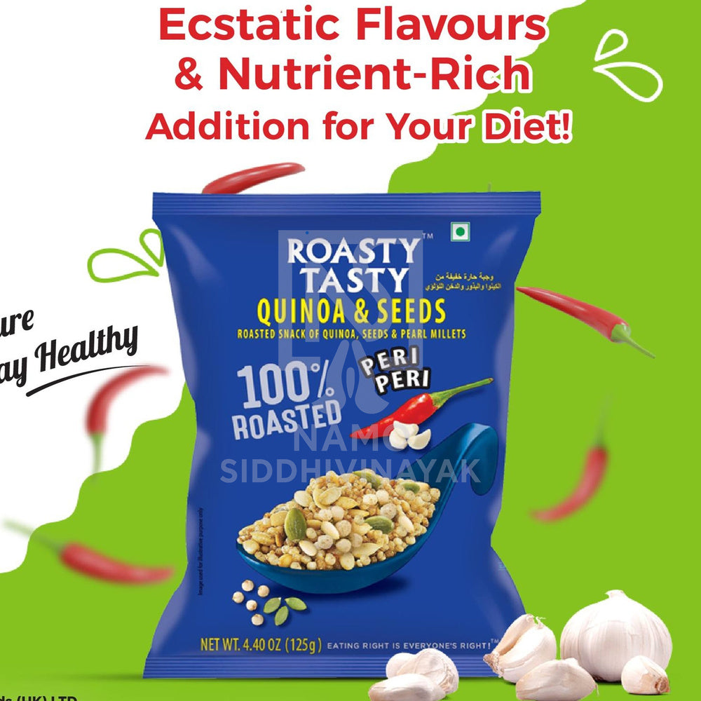 roasty tasty quinoa seed peri peri 125gm
