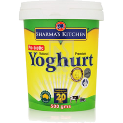 sharmas yoghurt 500gm