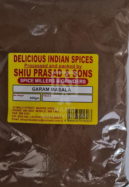 shiu prasad garam masala 400gm