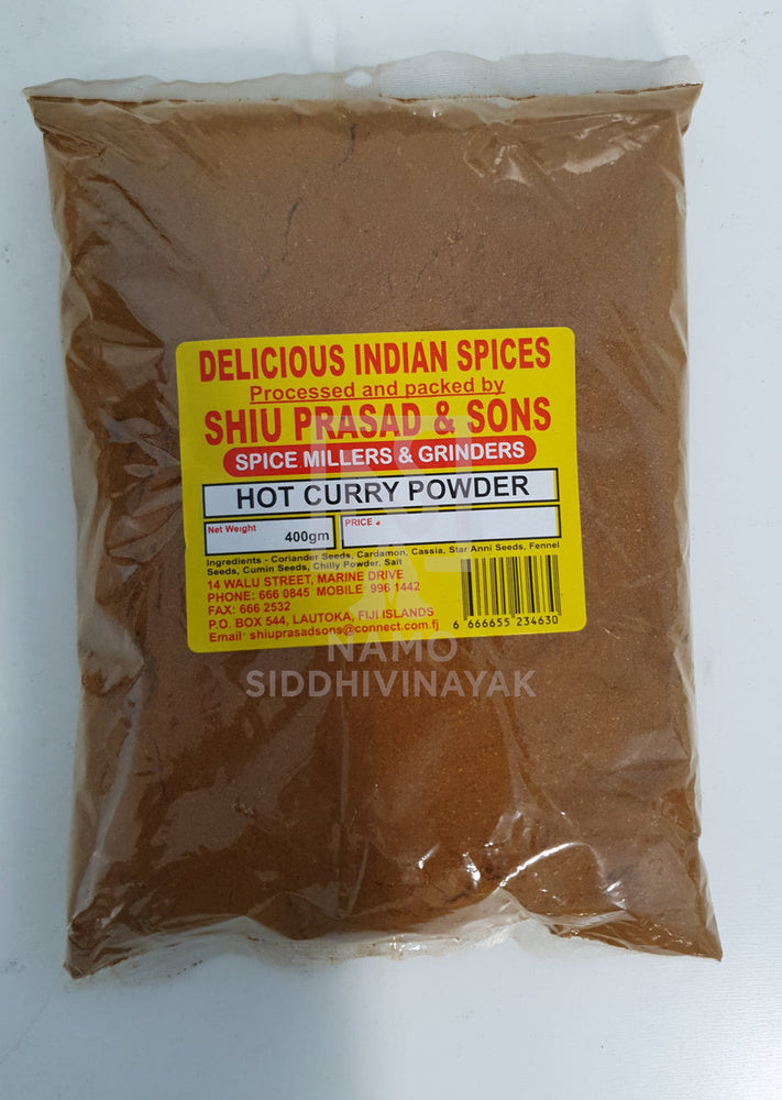 shiu prasad hot curry powder 400gm