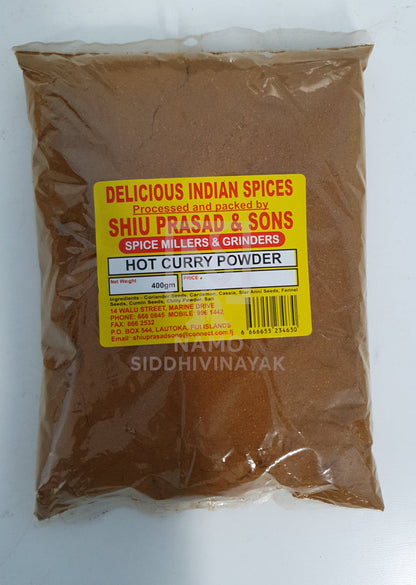 shiu prasad hot curry powder 400gm