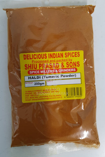 shiu prasad turmeric powder 200gm